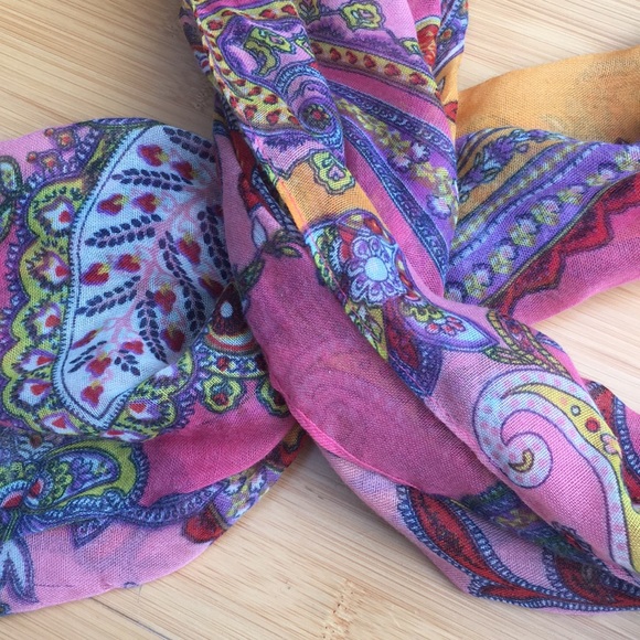 Patterned Scarf - Picture 2 of 2